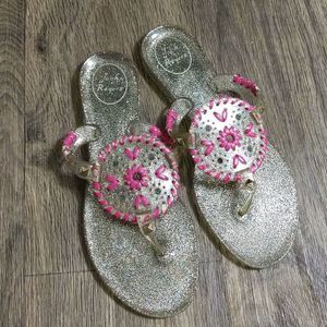 Jack Rogers Jelly Sandals Size 7